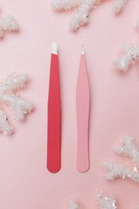 Cala Pink Duo Tweezer Set