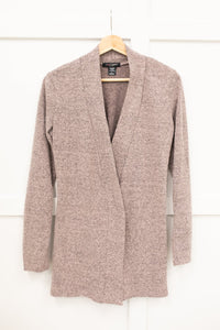 DOORBUSTER Sienna Sweater knit Cardigan In Light Blush