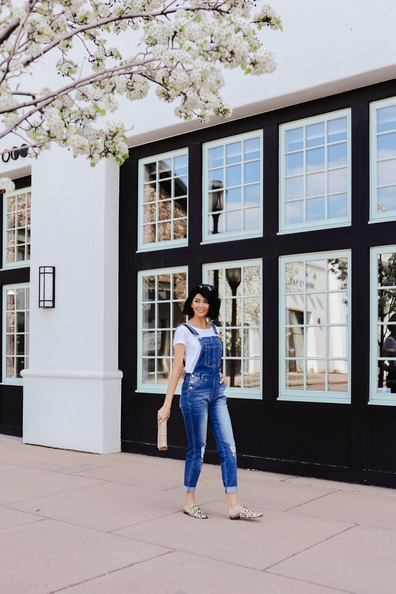 Under Siege Overalls In Medium Wash