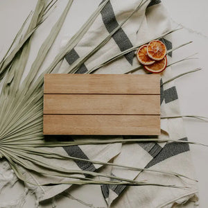 PREORDER: Rectangular Wood Tray Natural