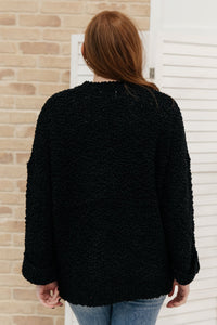 Snuggle Up Sweater in Black