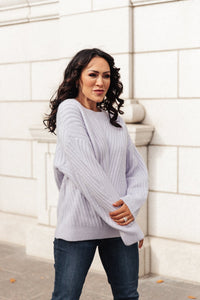 La-La Lux Sweater in Lavender