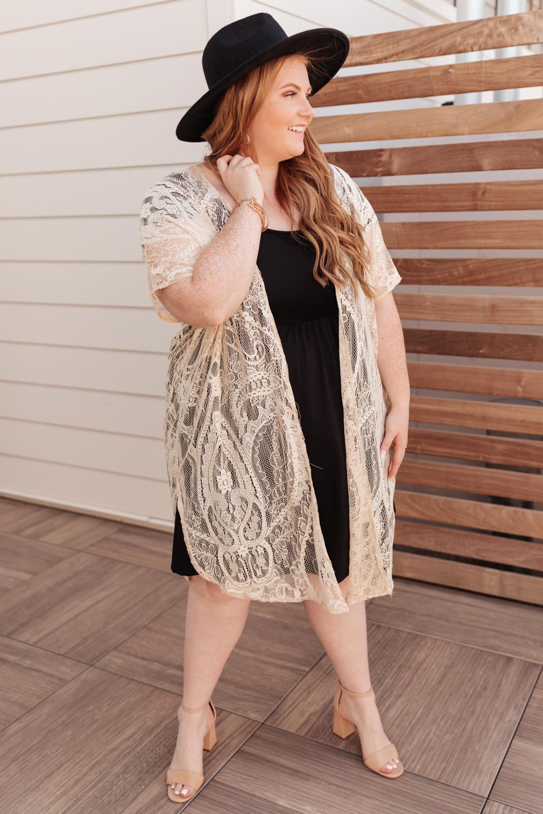 Dainty Lace Kimono