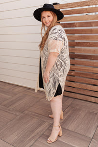 Dainty Lace Kimono