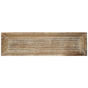 PREORDER: Rectangular Wood Decorative Tray Rustic