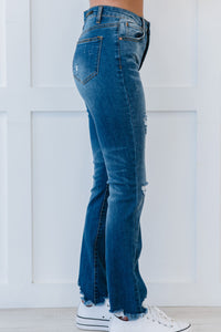 RISEN Traveler Full Size Run High-Waisted Straight Jeans