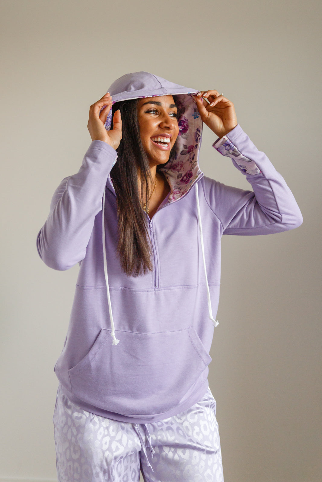 PREORDER: Audre Spring Hoodie in Lavender