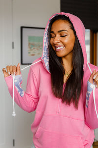 PREORDER: Audre Spring Hoodie in Pink