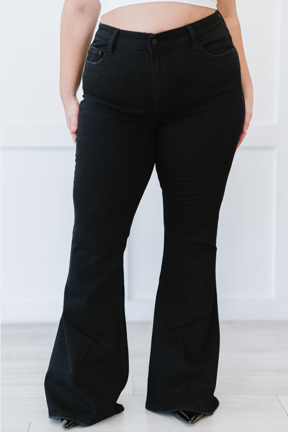 Zenana Veronica Full Size High-Rise Super Flare Jeans