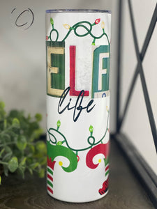 PREORDER: Elf Life 20oz Skinny Tumbler