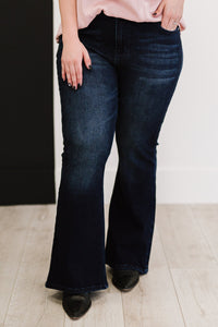 Kancan Denim Obsession Full Size Run Flare Jeans