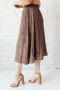 Cathedral Pleated Skirt