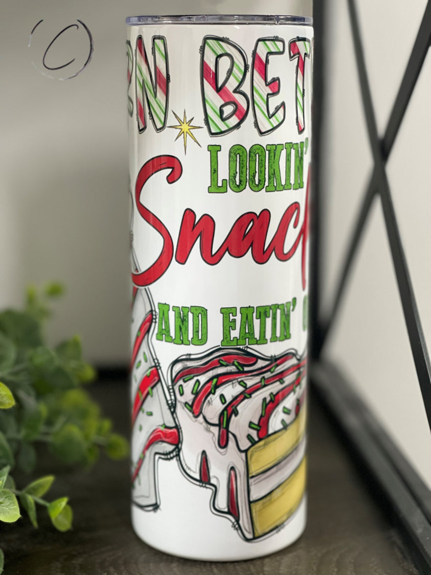 PREORDER: Lookin' Like A Snack 20oz Skinny Tumbler