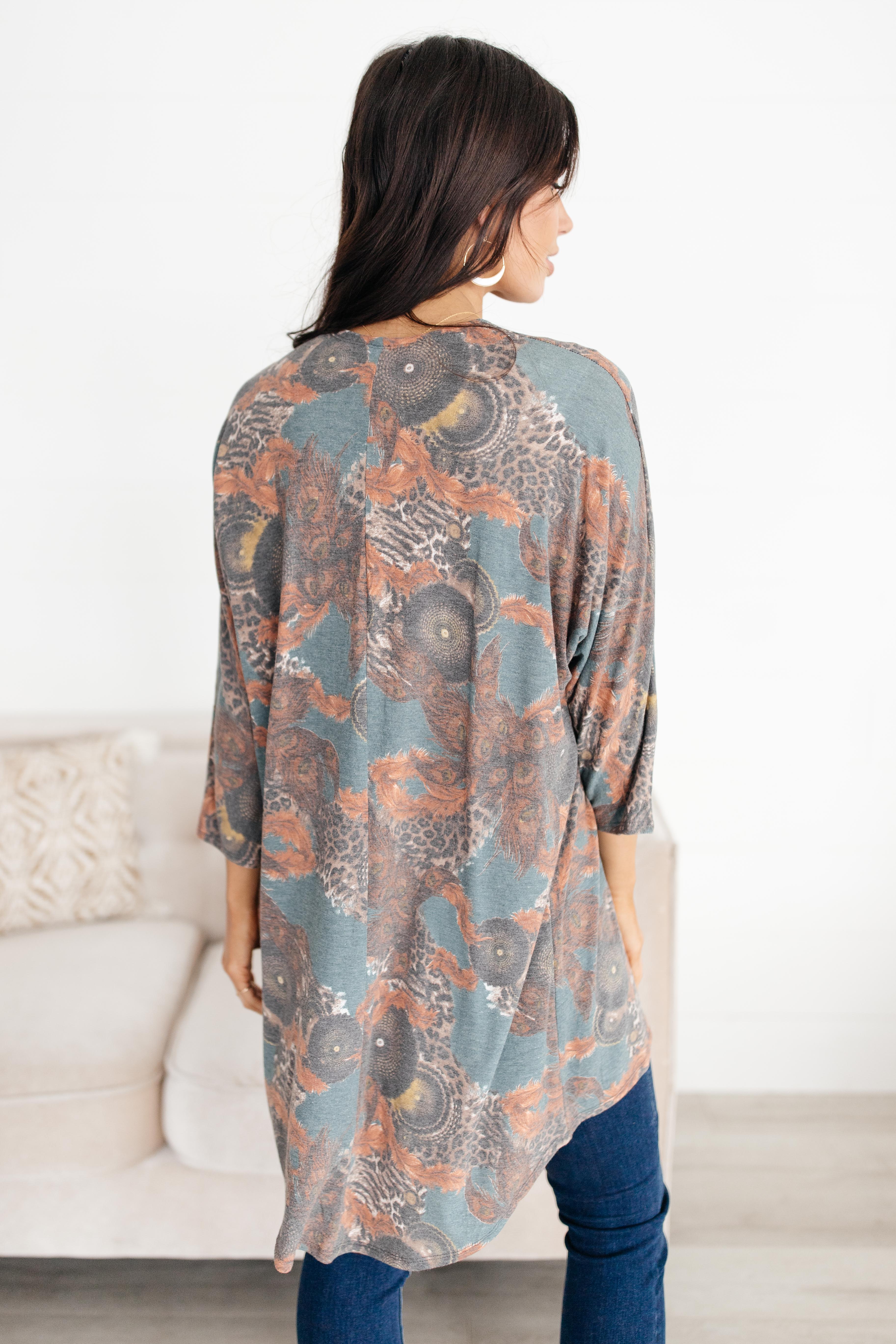 Abstract and Artistic Kimono