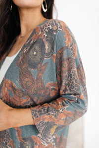 Abstract and Artistic Kimono