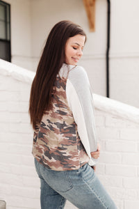 All About Adventure Top in Camo