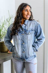 Always Together Light Wash Denim Jacket