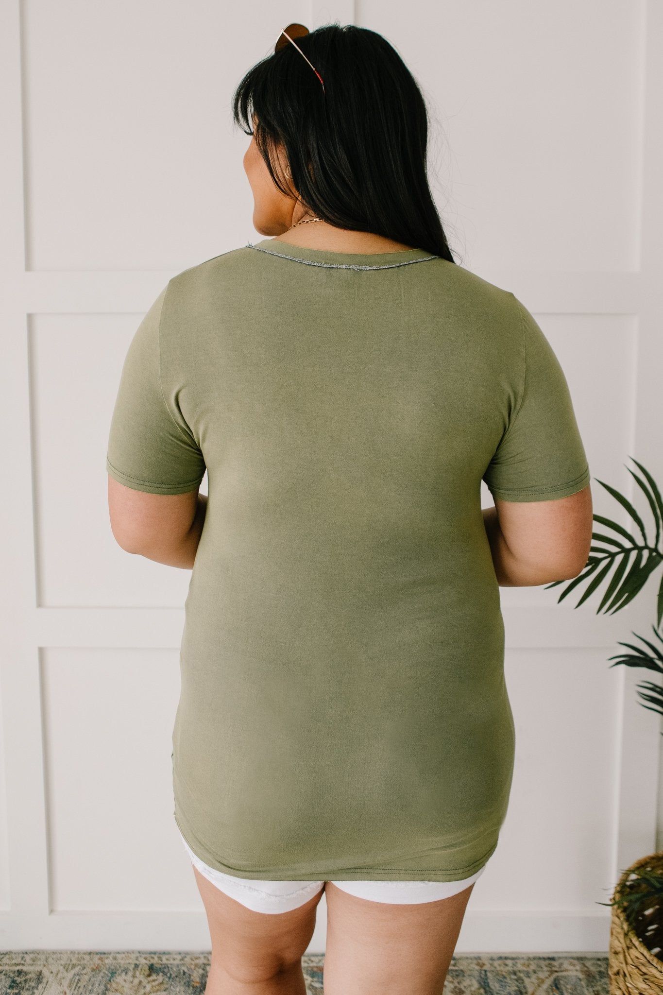 Andy Top in Olive