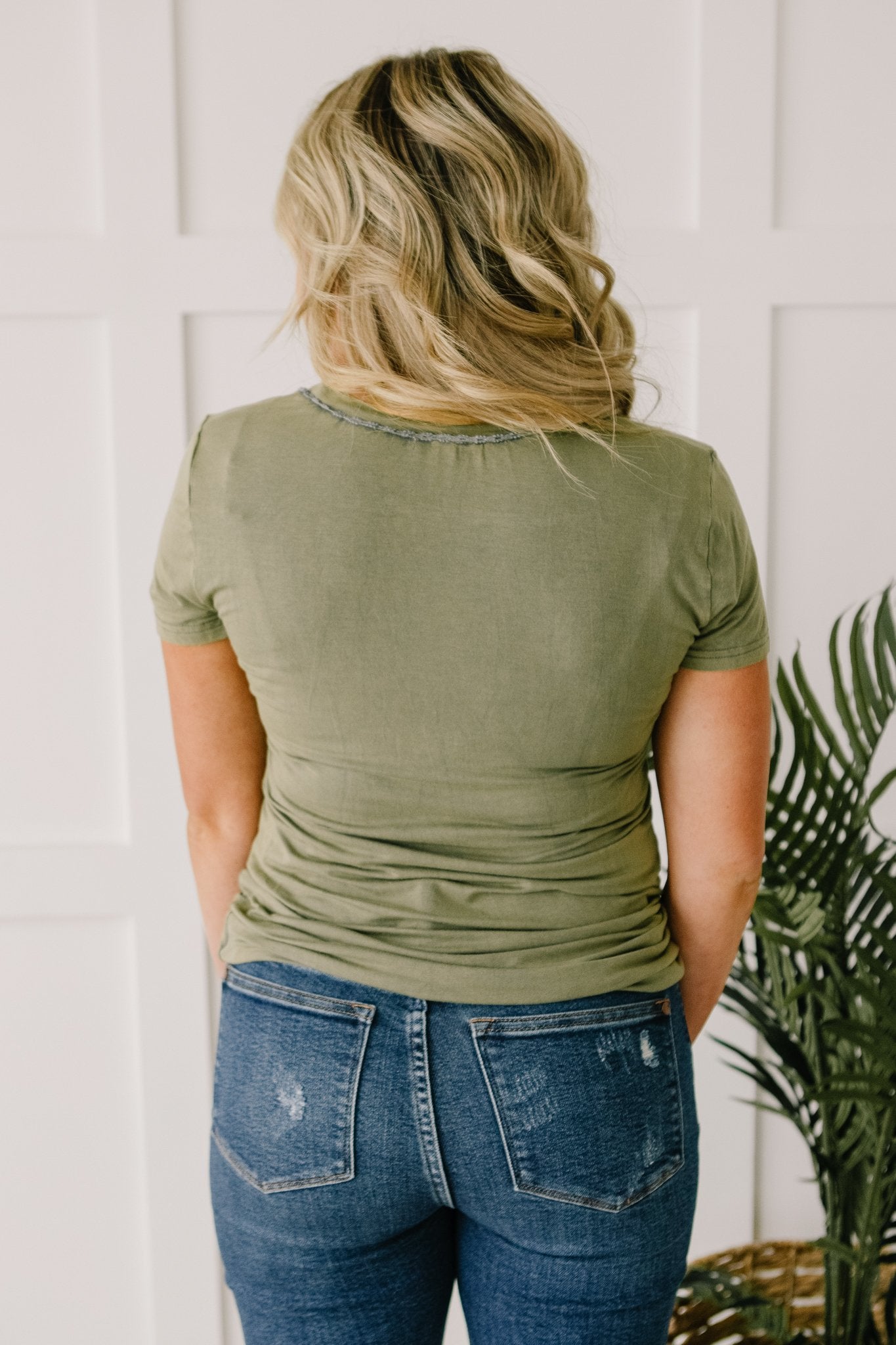 Andy Top in Olive