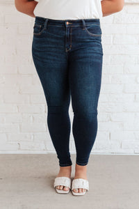 Around the Clock Hi-Waist Skinny Jeans