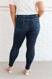 Around the Clock Hi-Waist Skinny Jeans