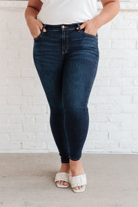 Around the Clock Hi-Waist Skinny Jeans