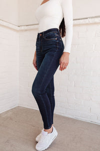 Around the Clock Hi-Waist Skinny Jeans