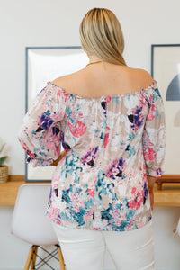 Arriving Early Ruffled Blouse