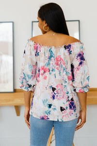 Arriving Early Ruffled Blouse