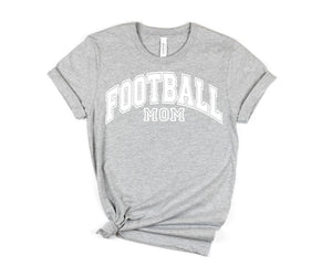 PREORDER: Football Mom Graphic Tee in 10 Colors