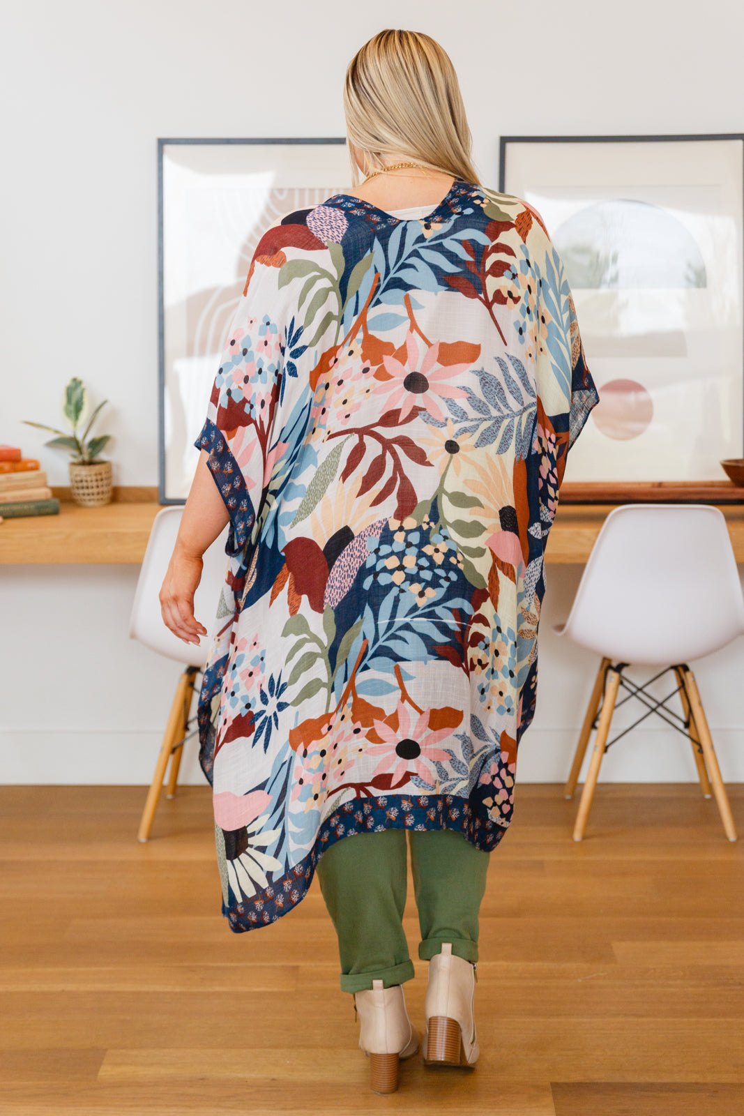 Breath Of Youth Floral Kimono