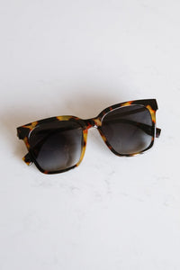 Brighter Days Sunglasses In Honey Tortoise