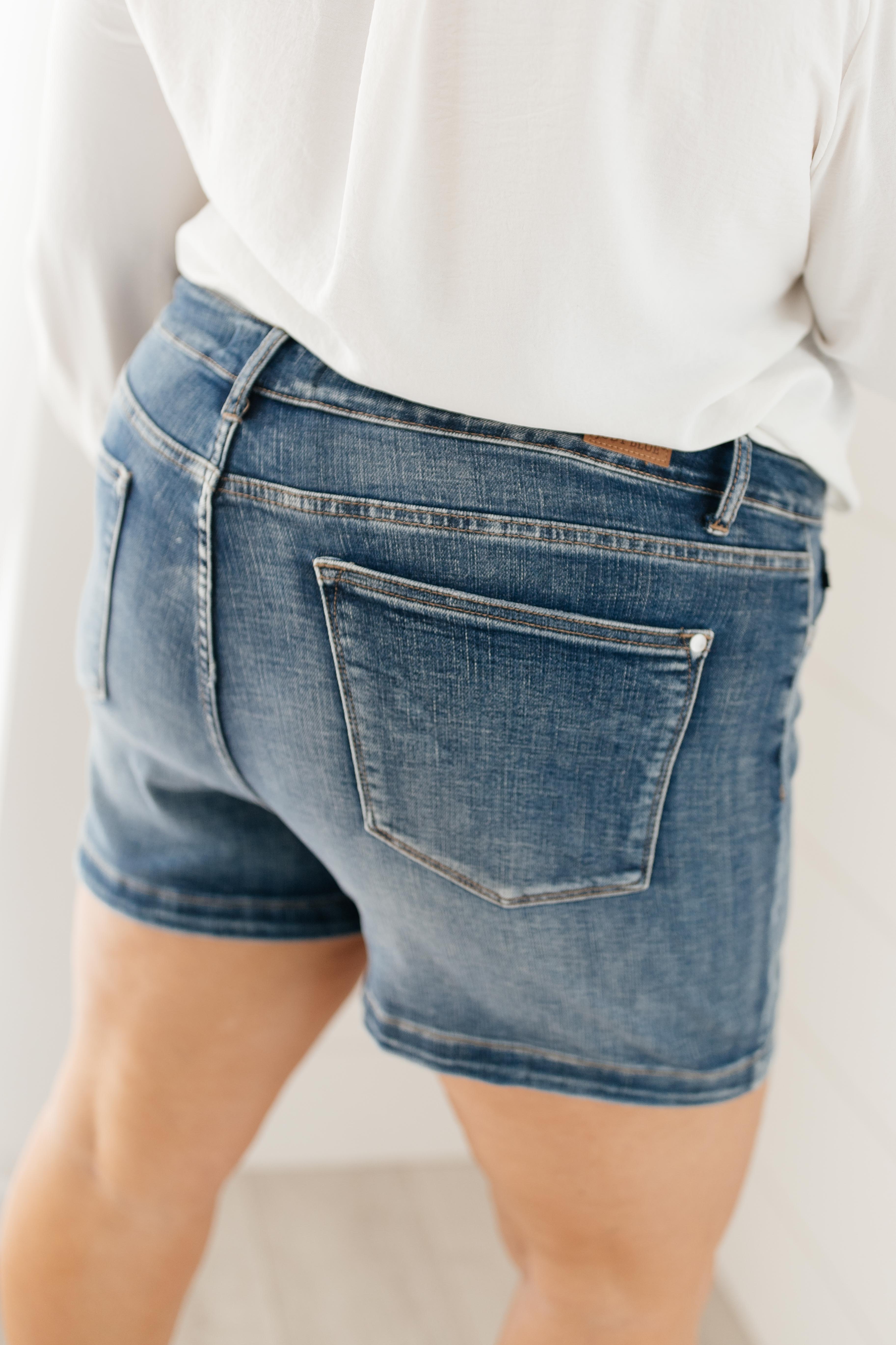 Bring On Spring Denim Shorts