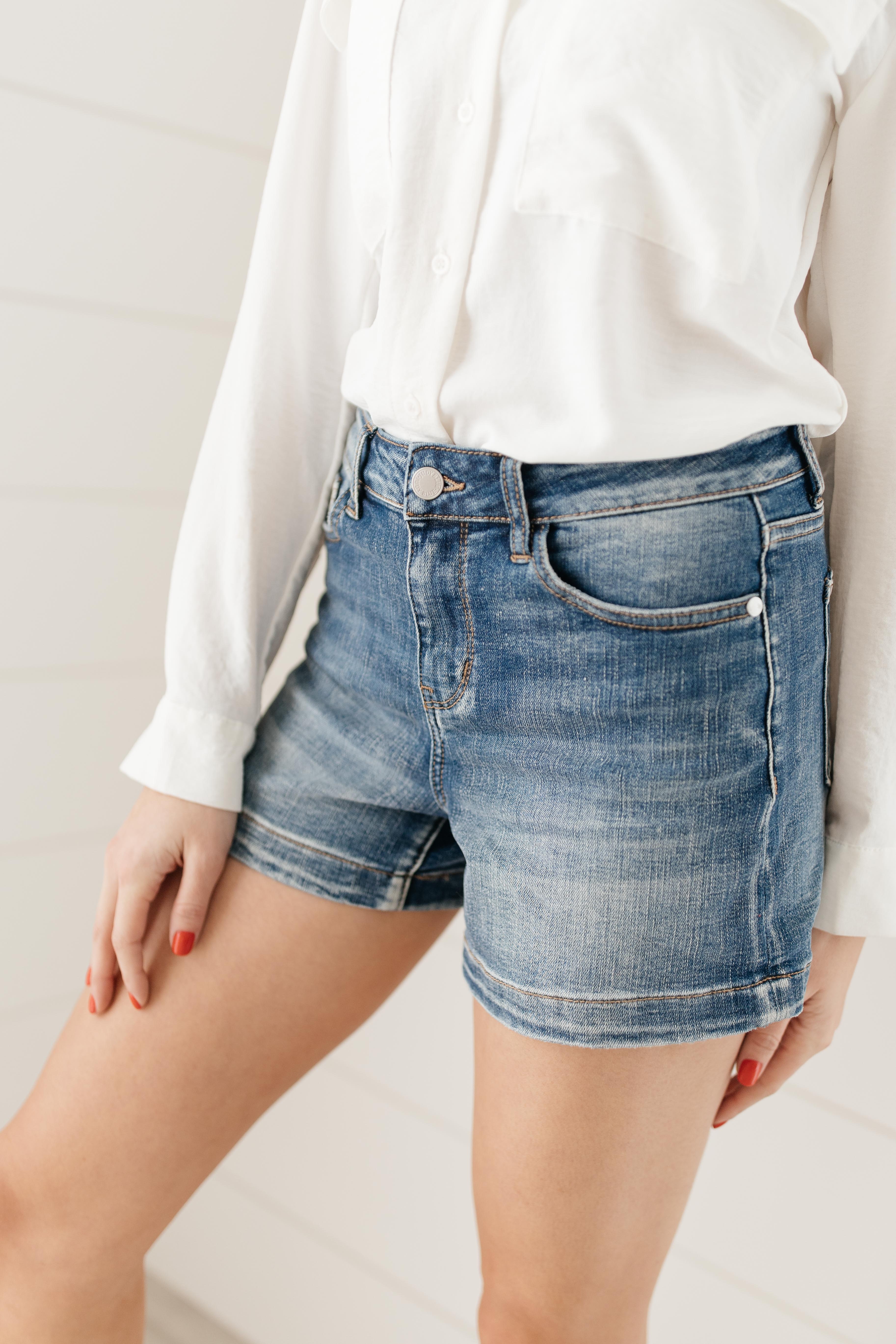 Bring On Spring Denim Shorts