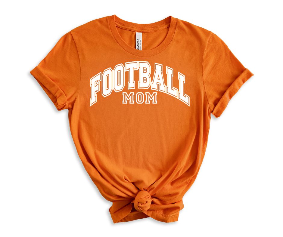 PREORDER: Football Mom Graphic Tee in 10 Colors