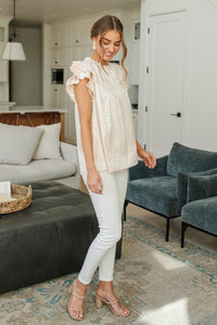 City Escape Top in Pearl