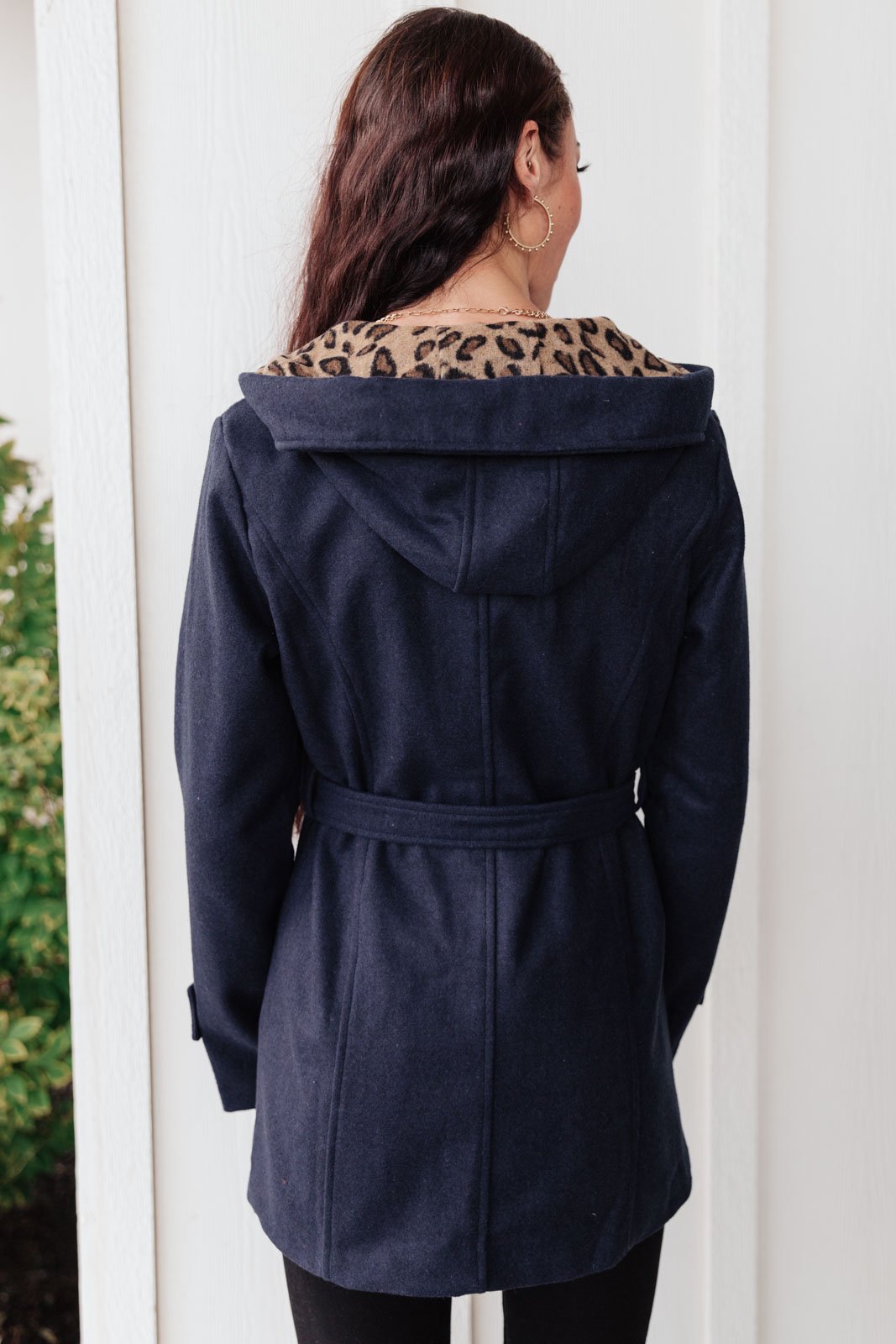 DOORBUSTER Classy & Sassy Peacoat in Navy