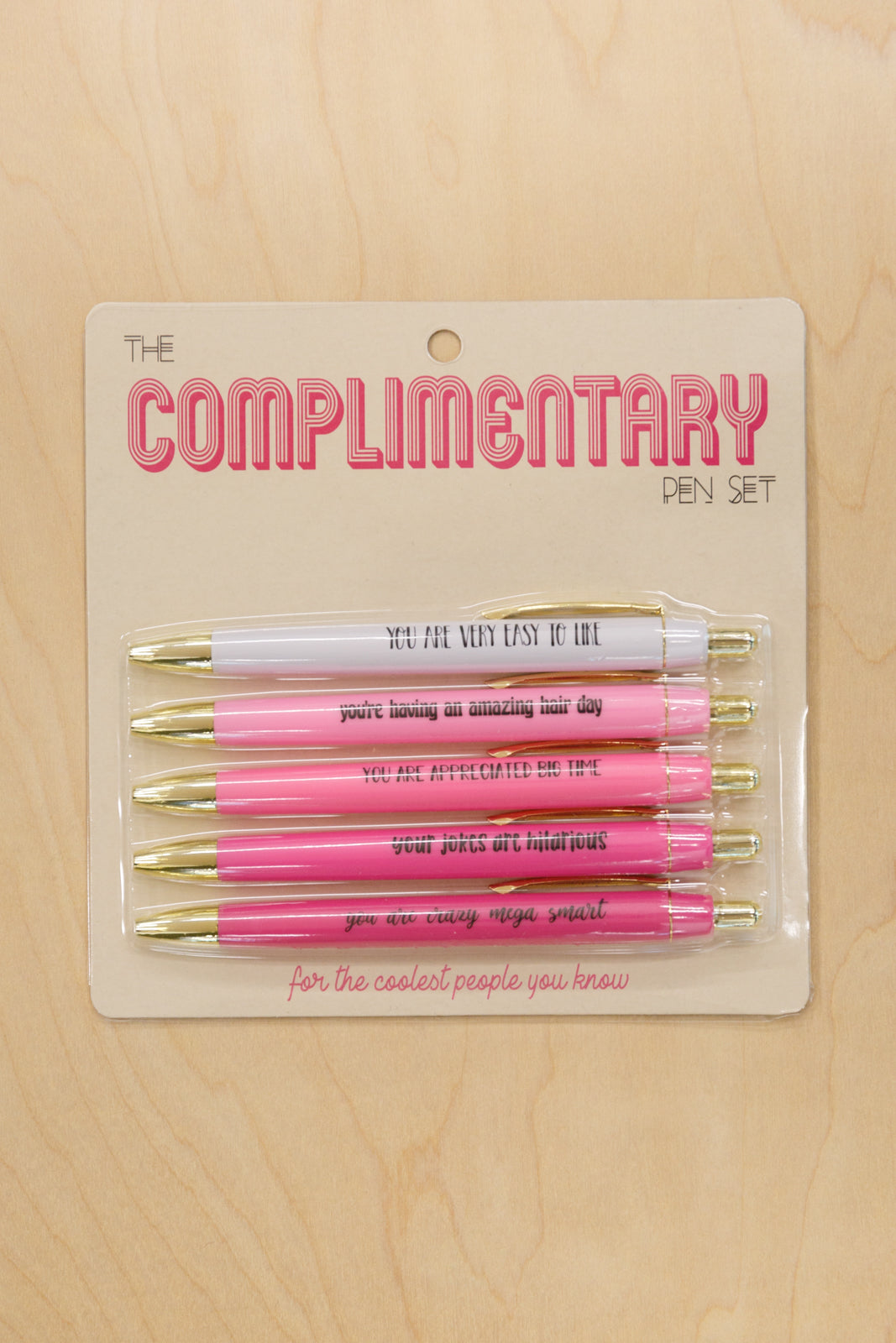 Complimentary Pen Set