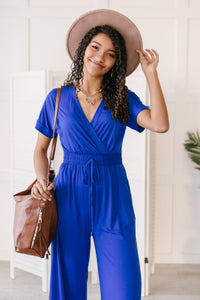 Consider This Wide Leg Jumpsuit