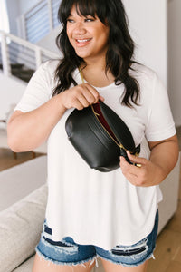 Crossbody Summer Bag in Black