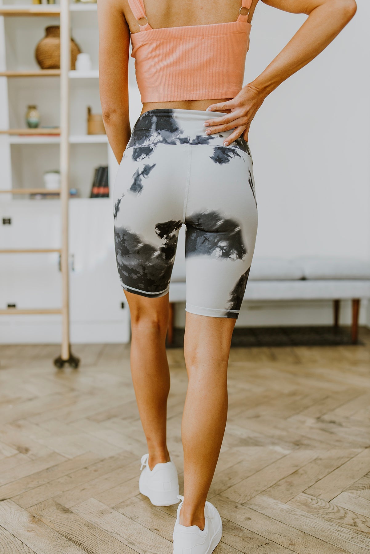 Crushin' It Tie Dye Biker Shorts