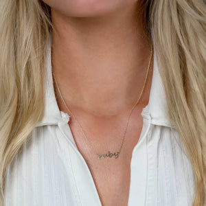 PREORDER: Custom Dainty Name Necklace