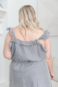 Day Date Gingham Dress