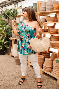 Day Trip Blouse in Emerald