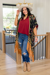 Delightful Days Dolman Sleeve Top In Burgundy