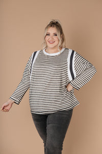 Double Trouble Striped Top