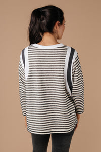 Double Trouble Striped Top