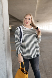 Double Trouble Striped Top