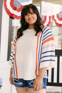 Festive Stripes Top