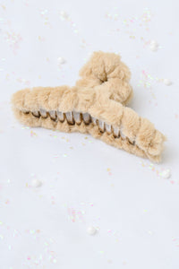 First Crush Hair Clip in Khaki